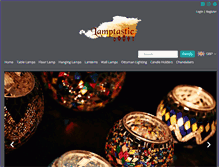 Tablet Screenshot of lamptastic.co.uk